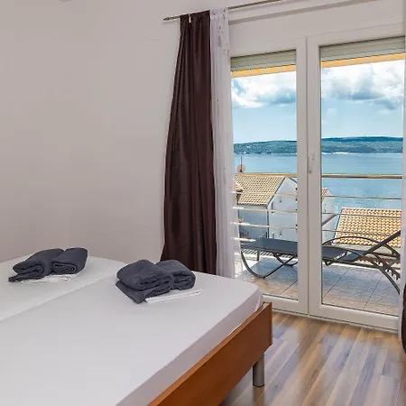 Apartament Traumhaftes Penthouse Nur 400 Meter Zum Mit Meerblick, Pool, Spielplatz, Grill Dramalj