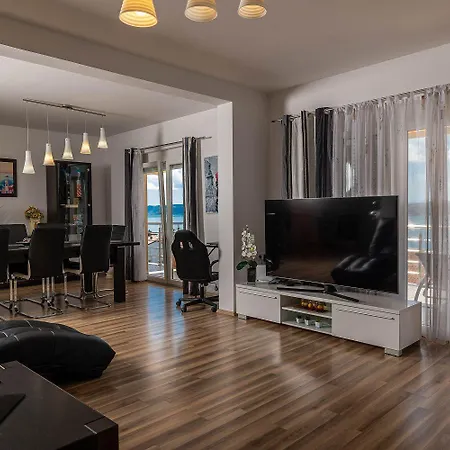 Apartament Traumhaftes Penthouse Nur 400 Meter Zum Mit Meerblick, Pool, Spielplatz, Grill *